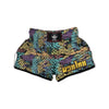 Snakeskin Reptile Muay Thai Boxing Shorts-grizzshop