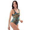 Snakeskin Reptile One Piece Swimsuite-grizzshop