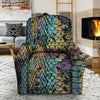 Snakeskin Reptile Recliner Cover-grizzshop