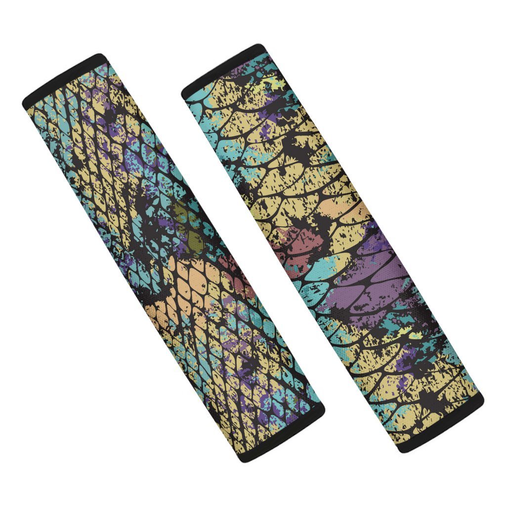 Snakeskin Reptile Seat Belt Cover-grizzshop