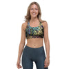 Snakeskin Reptile Sports Bra-grizzshop