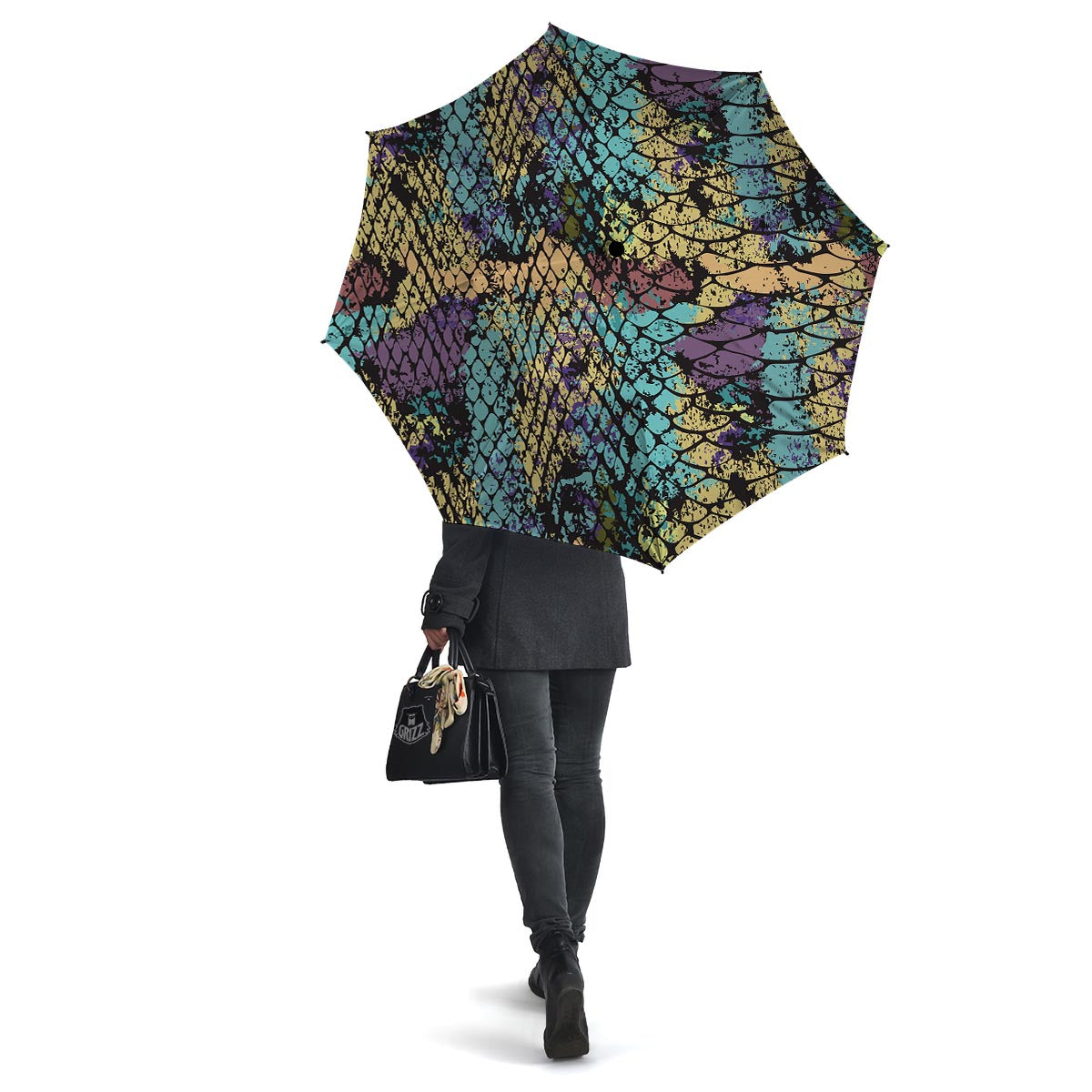 Snakeskin Reptile Umbrella-grizzshop