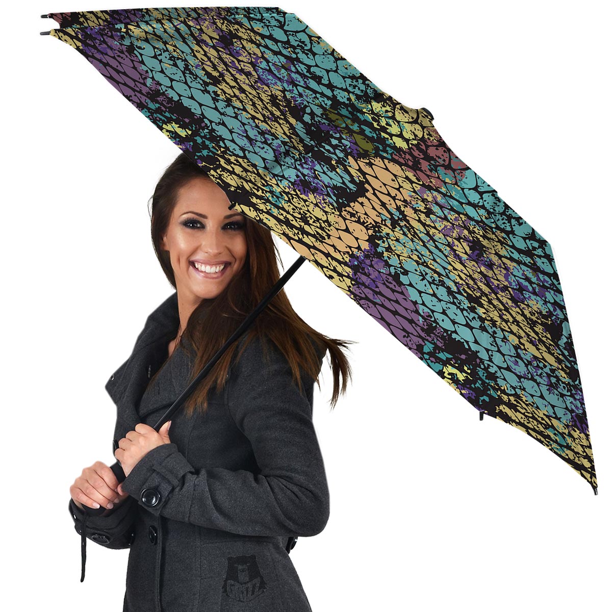 Snakeskin Reptile Umbrella-grizzshop