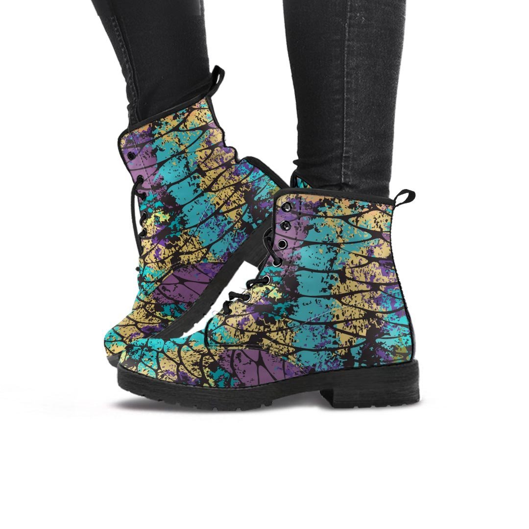 Snakeskin Reptile Women's Boots-grizzshop