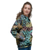 Snakeskin Reptile Women's Hoodie-grizzshop