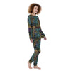 Snakeskin Reptile Women's Pajamas-grizzshop