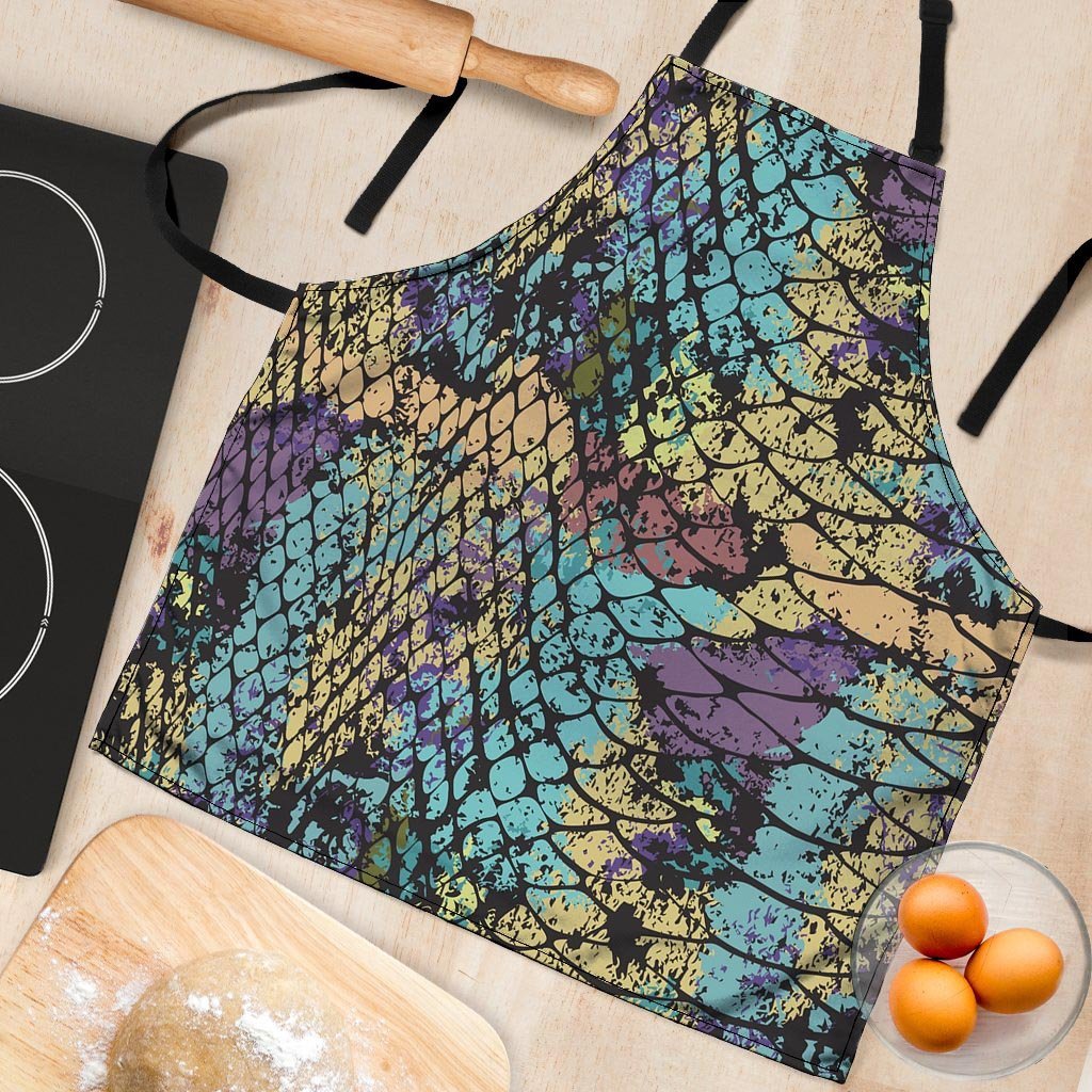 Snakeskin Reptile Women's Apron-grizzshop