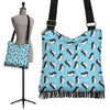 Snow Polka Dot Penguin Pattern Print Crossbody Bags-grizzshop