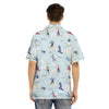 Snowboard And Ski Print Pattern Men's Hawaiian Shirt-grizzshop