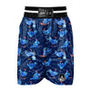 Snowflake And Rooster Print Pattern Boxing Shorts-grizzshop