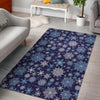 Snowflake Pattern Print Floor Mat-grizzshop