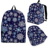 Snowflake Pattern Print Premium Backpack-grizzshop