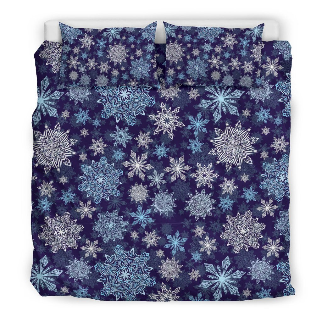 Snowflake Pattern Print Snowflake Pattern Print-grizzshop