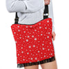 Snowflake Print Pattern Crossbody Bags-grizzshop