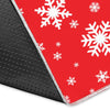 Snowflake Print Pattern Floor Mat-grizzshop