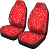 Snowflake Print Pattern Universal Fit Car Seat Cover-grizzshop