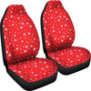 Snowflake Print Pattern Universal Fit Car Seat Cover-grizzshop