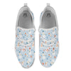 Snowman Holiday Print Pattern White Athletic Shoes-grizzshop