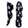 Snowman Print Pattern Muay Thai Shin Guards-grizzshop