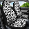 Soccer Balls Pattern Print Universal Fit Car Seat Cover-grizzshop