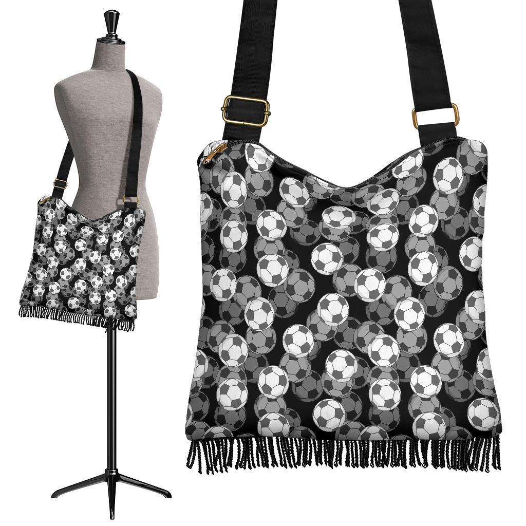 Soccer Pattern Print Crossbody Bags-grizzshop