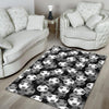 Soccer Pattern Print Floor Mat-grizzshop