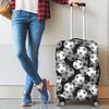 Soccer Pattern Print Luggage Cover Protector-grizzshop