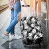 Soccer Pattern Print Luggage Cover Protector-grizzshop