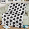 Soccer Print Pattern Blanket-grizzshop