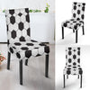 Soccer Print Pattern Chair Cover-grizzshop