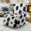 Soccer Print Pattern Recliner Cover-grizzshop