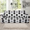 Soccer Print Pattern Sofa Covers-grizzshop