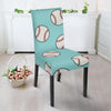 Softball Pattern Print Chair Cover-grizzshop