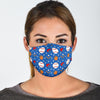 Softball Print Pattern Face Mask-grizzshop