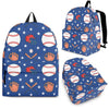 Softball Print Pattern Premium Backpack-grizzshop