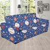 Softball Print Pattern Sofa Covers-grizzshop