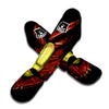 Softball Yellow Print Muay Thai Shin Guards-grizzshop