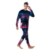 Soldiers Cyberpunk Print Men's Pajamas-grizzshop