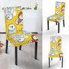 Somoyed Dog Pattern Print Chair Cover-grizzshop