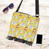 Somoyed Dog Pattern Print Crossbody bags-grizzshop