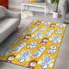 Somoyed Dog Pattern Print Floor Mat-grizzshop