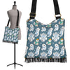 Somoyed Dog Print Pattern Crossbody bags-grizzshop