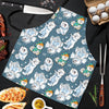 Somoyed Dog Print Pattern Men's Apron-grizzshop