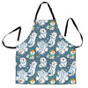 Somoyed Dog Print Pattern Men's Apron-grizzshop