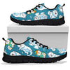 Somoyed Dog Print Pattern Sneaker Shoes For Men Women-grizzshop