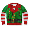 Son Of Santa North Pole Biker Ugly Christmas Sweater-grizzshop