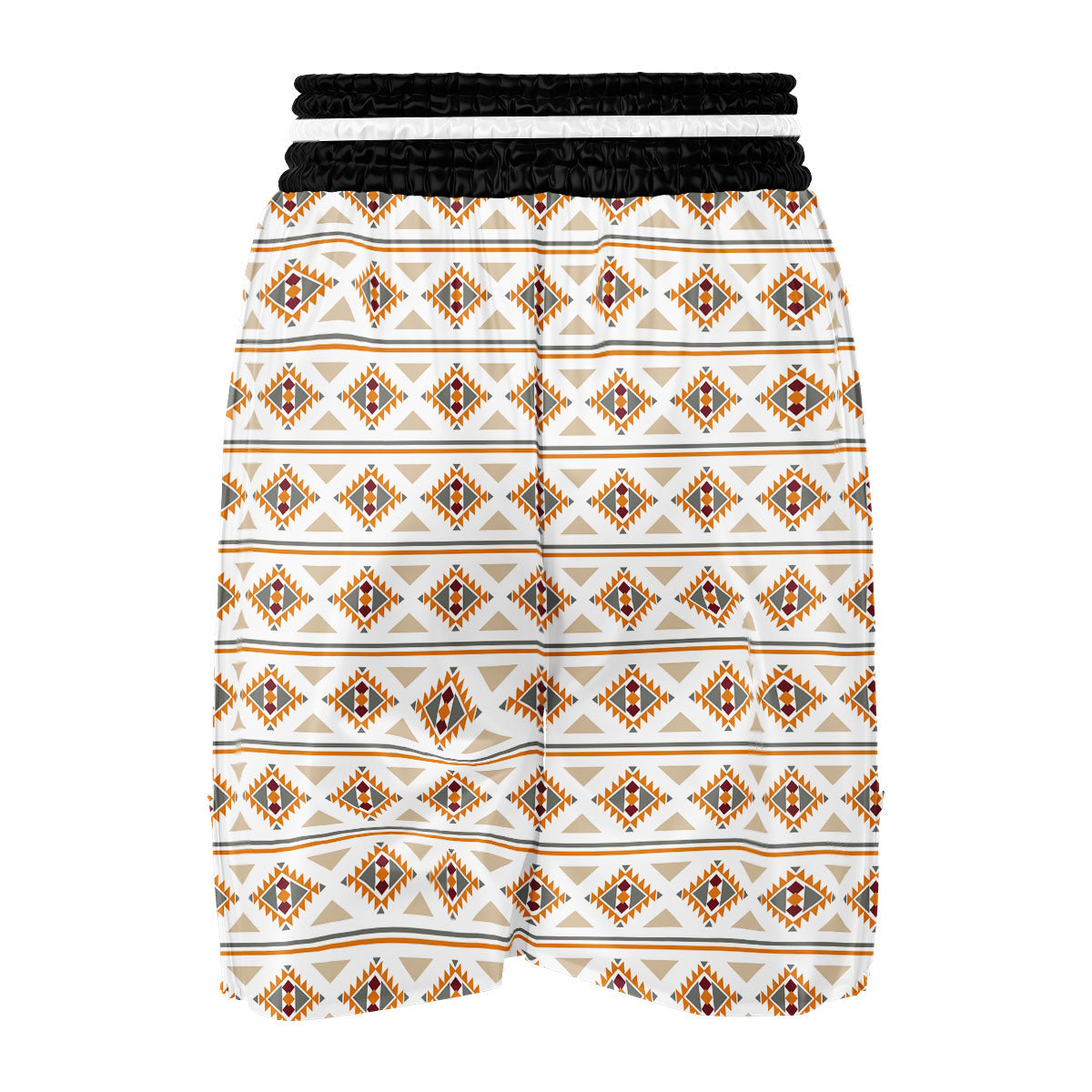 Southwestern Native Print Pattern Boxing Shorts-grizzshop