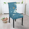 Space Astronaut Pattern Print Chair Cover-grizzshop