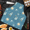 Space Astronaut Pattern Print Men's Apron-grizzshop