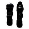 Space Black Print Muay Thai Shin Guards-grizzshop